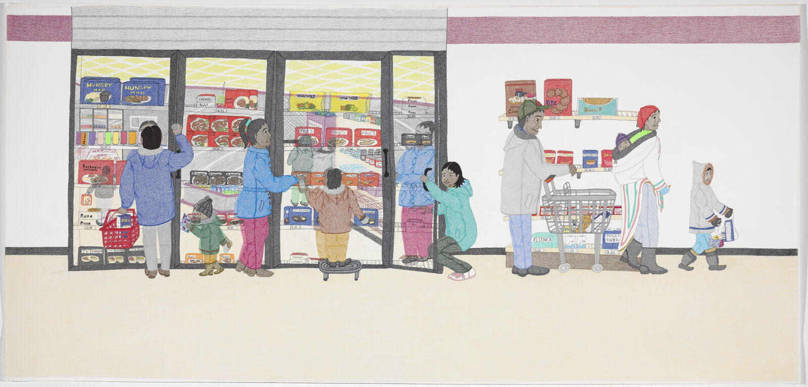 Annie Pootoogook - Cape Dorset Freezer